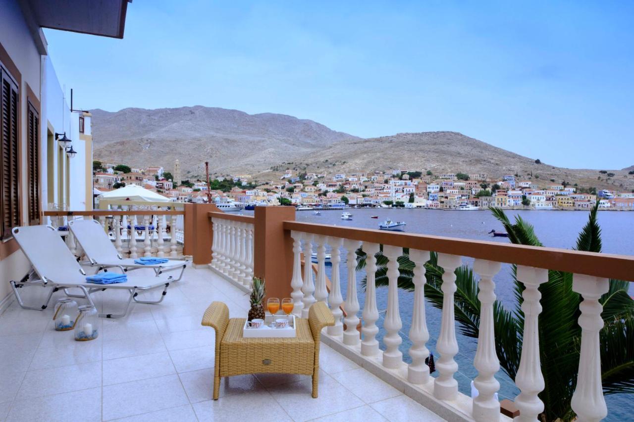Villa Skiadeni Chalki Town Екстериор снимка