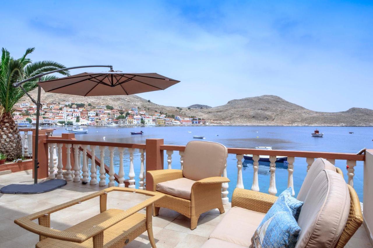 Villa Skiadeni Chalki Town Екстериор снимка